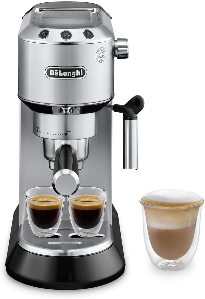 EC680M Espresso. Stainless Steel. Silver