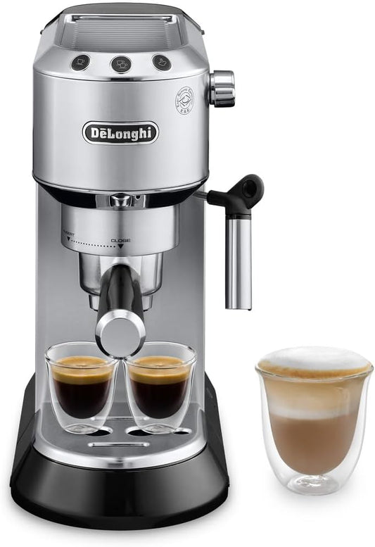 EC680M Espresso. Stainless Steel. Silver