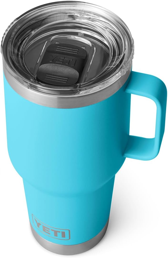 30 oz Travel Mug. Stainless Steel. Vacuum Insulated with Stronghold Lid