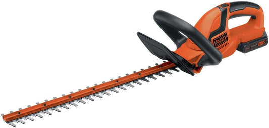 20V MAX Cordless Hedge Trimmer. 22 Inch Steel Blade. Reduced Vibration. Battery and Charger Included (LHT2220)