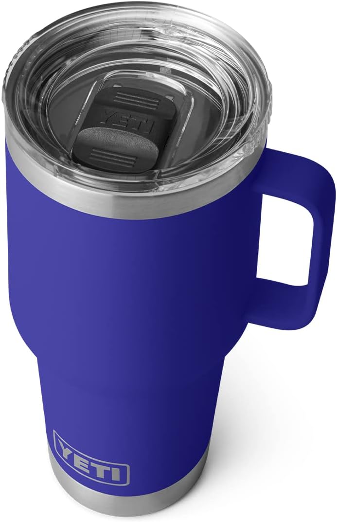 30 oz Travel Mug. Stainless Steel. Vacuum Insulated with Stronghold Lid