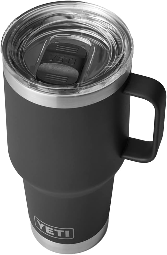 30 oz Travel Mug. Stainless Steel. Vacuum Insulated with Stronghold Lid