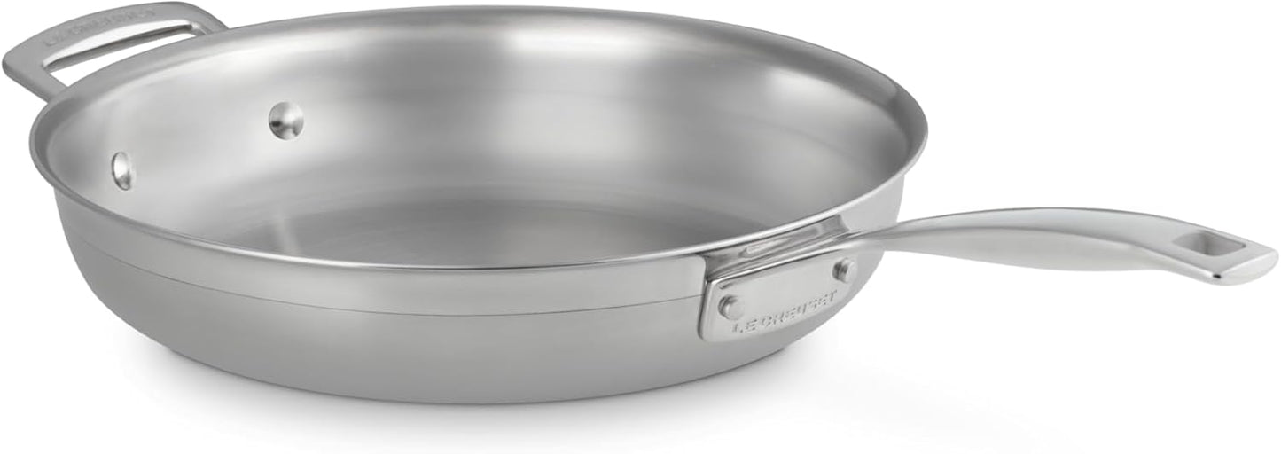 Stainless Steel Classic 3-Ply Fry Pan. 11