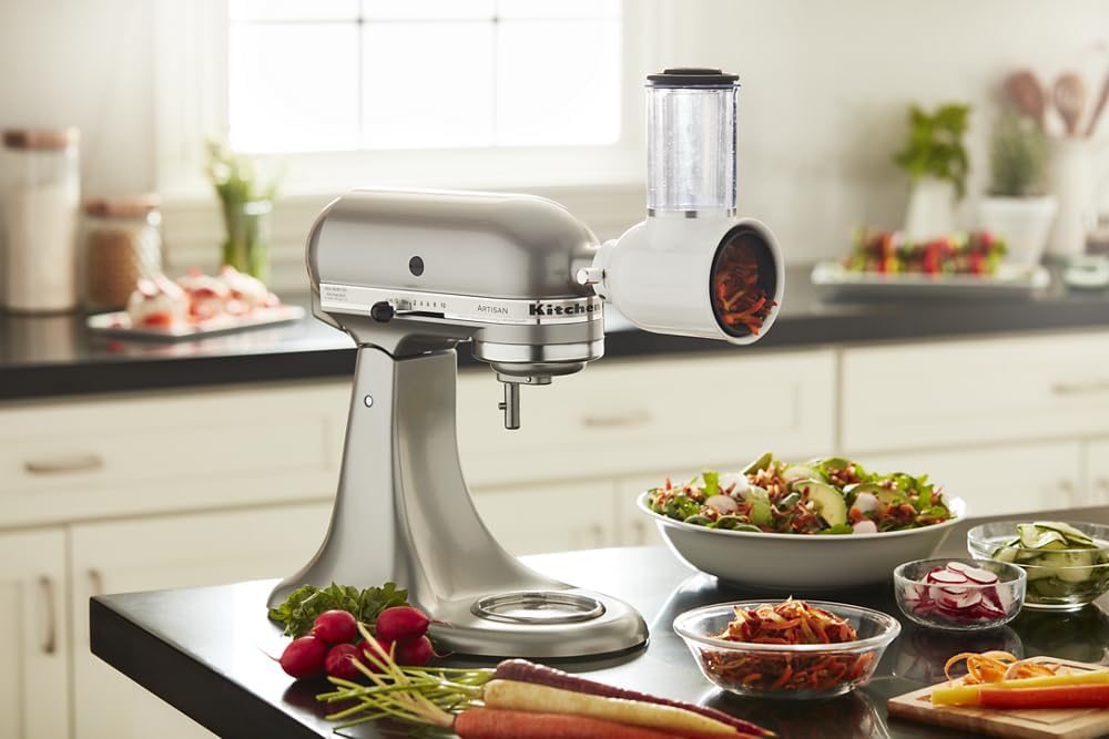 Fresh Prep Slicer/Shredder. 1. White