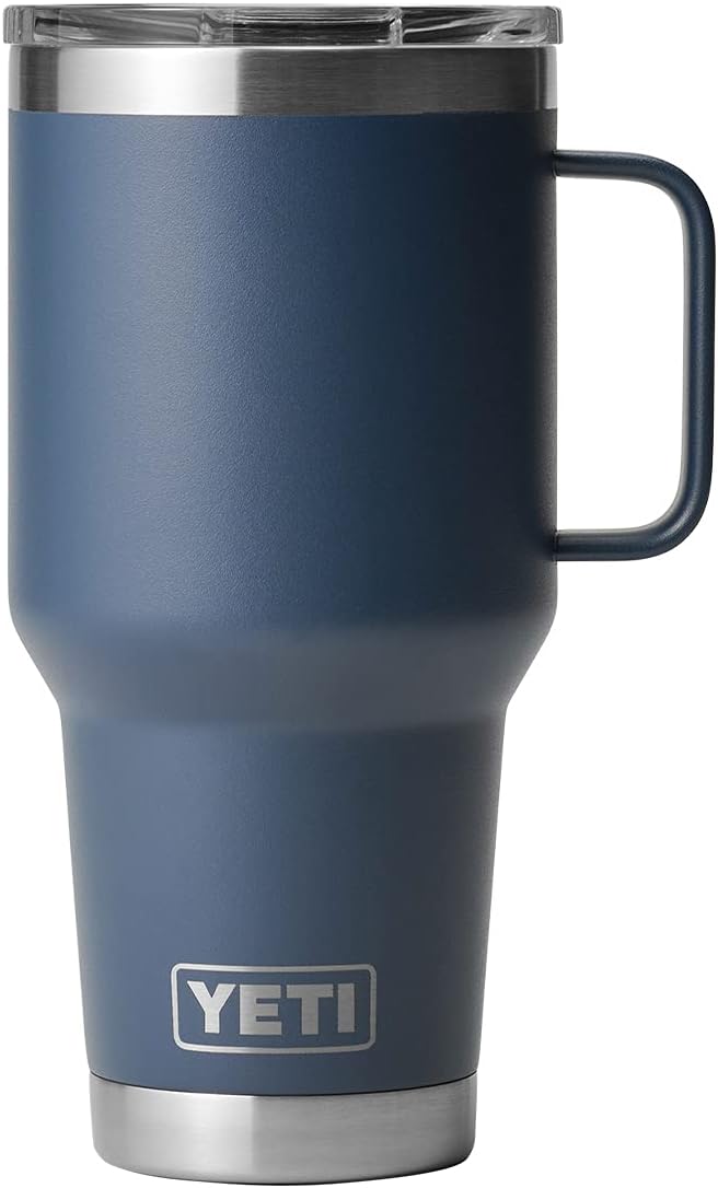 30 oz Travel Mug. Stainless Steel. Vacuum Insulated with Stronghold Lid