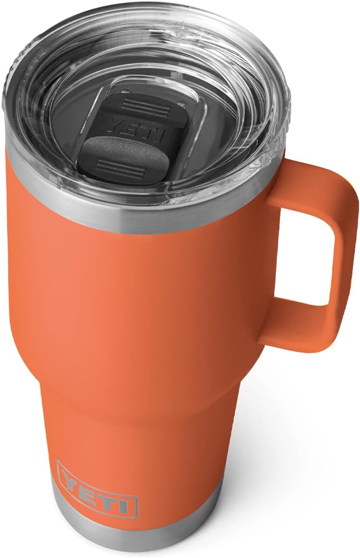 30 oz Travel Mug. Stainless Steel. Vacuum Insulated with Stronghold Lid