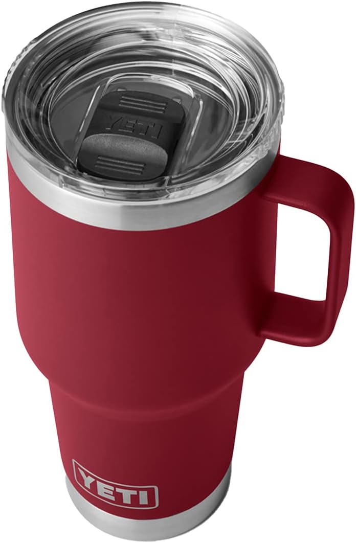 30 oz Travel Mug. Stainless Steel. Vacuum Insulated with Stronghold Lid