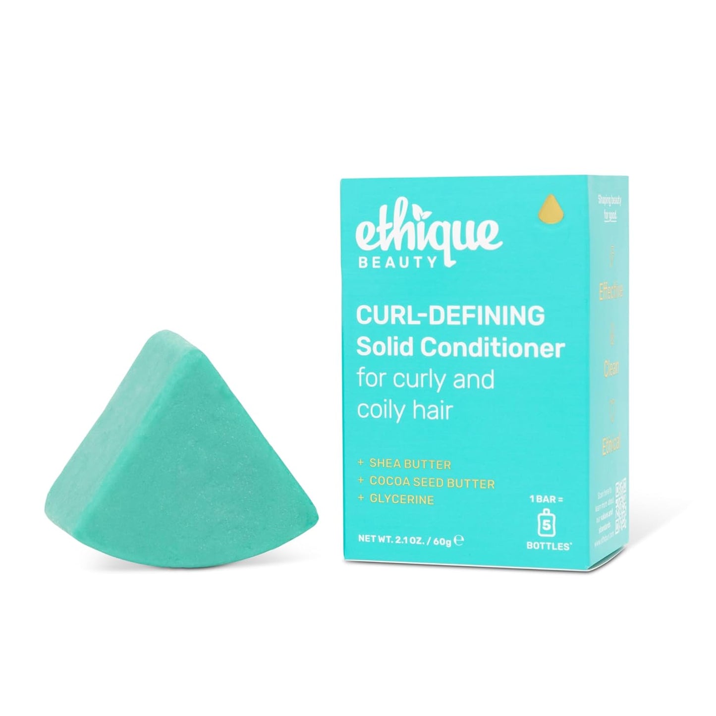 Clarifying Shampoo Bar for oily hair with Castor Oil - Plastic-Free. Vegan. Cruelty-Free. 3.88 oz