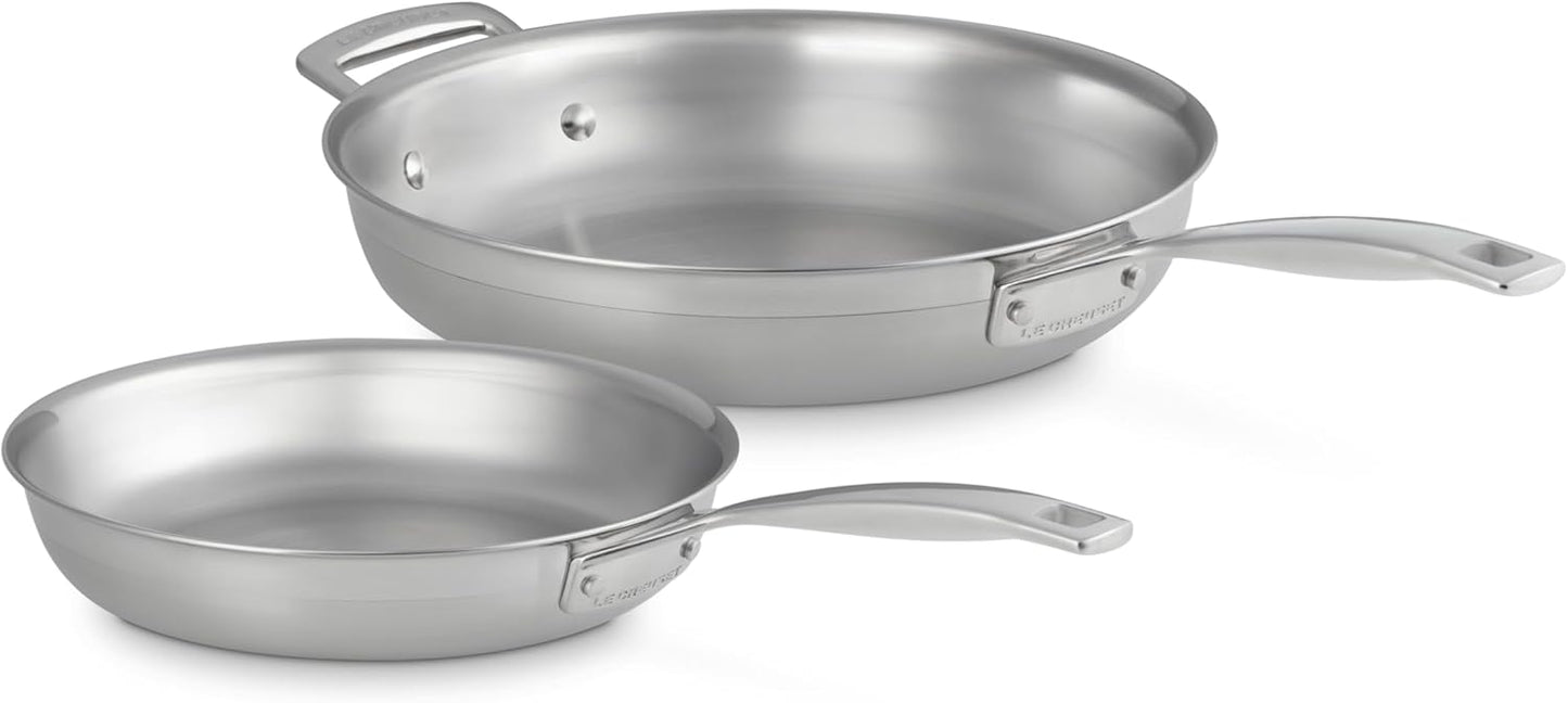 Stainless Steel Classic 3-Ply Fry Pan. 11