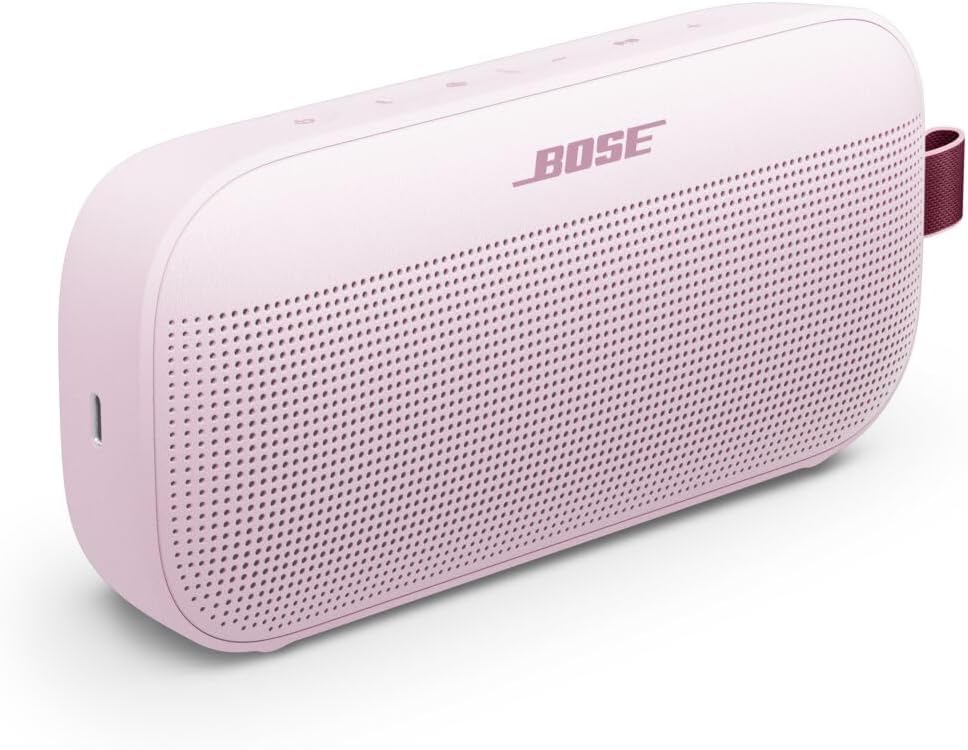Portable Bluetooth Speaker (2nd Gen). Portable Outdoor Speaker with Hi-Fi Audio. Up to 12 Hours Battery Life. Waterproof and Dustproof. Petal Pink - Limited Edition Color