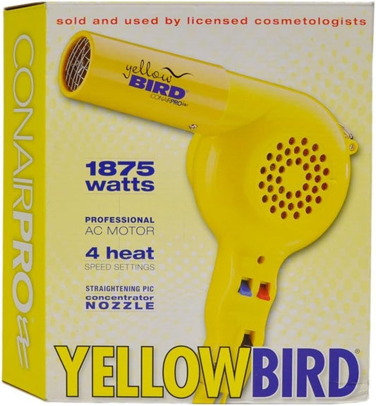 Pro Yellow Bird Hair Dryer (Model: YB075W)