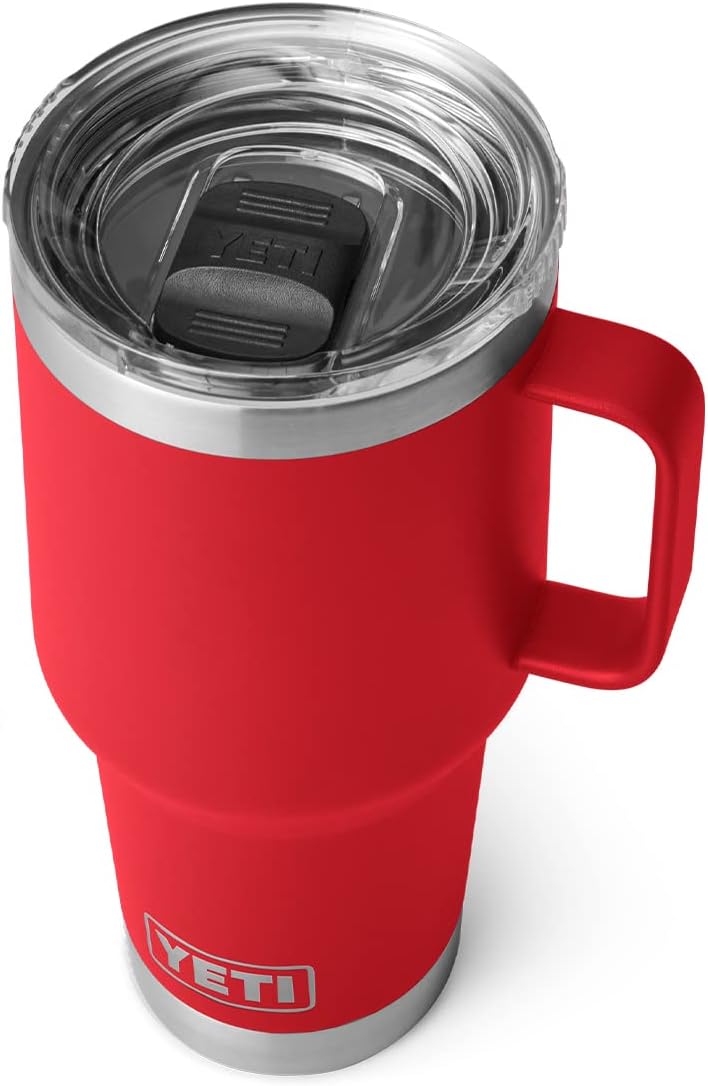 30 oz Travel Mug. Stainless Steel. Vacuum Insulated with Stronghold Lid