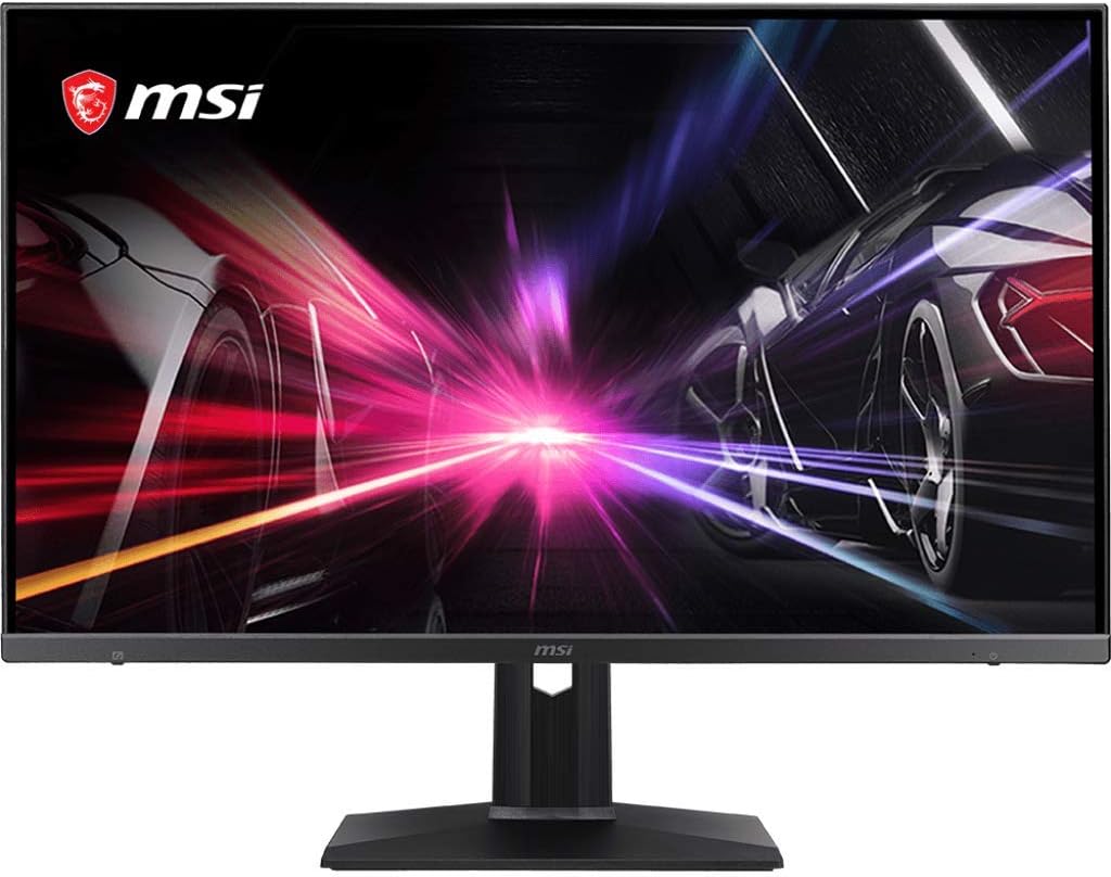 QHD Rapid-IPS Quantum DOT Gaming Non-Glare Super Narrow Bezel 1ms 2560 x 1440 165Hz Refresh Rate Adjustable Arm G-Sync Compatible 27 Gaming Monitor (Optix MAG274QRF-QD).Black