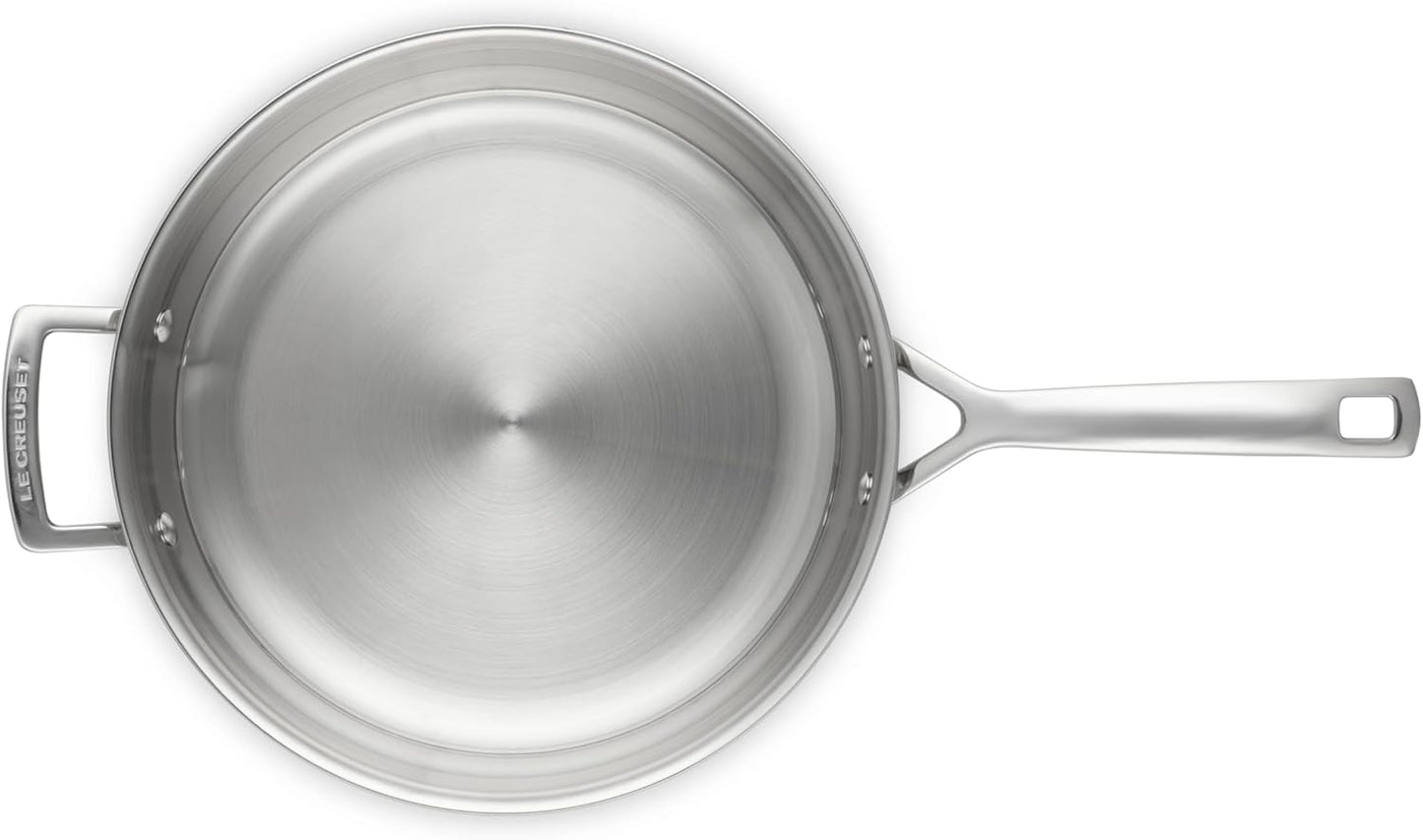Stainless Steel Classic 3-Ply Fry Pan. 11