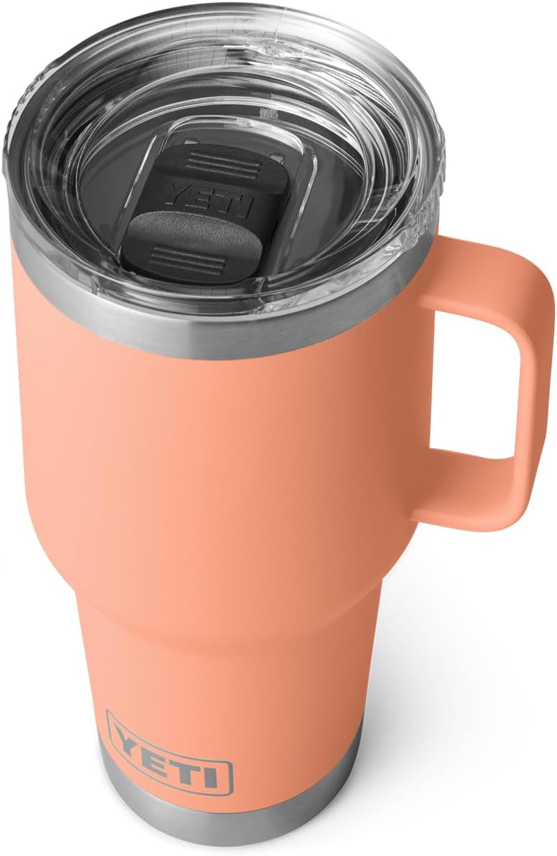 30 oz Travel Mug. Stainless Steel. Vacuum Insulated with Stronghold Lid