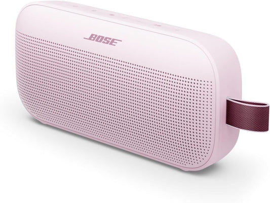 Portable Bluetooth Speaker (2nd Gen). Portable Outdoor Speaker with Hi-Fi Audio. Up to 12 Hours Battery Life. Waterproof and Dustproof. Petal Pink - Limited Edition Color
