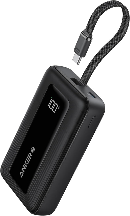 Portable Charger. 10.000mAh 30W Power Bank. USB-C in and Out Fast Charging Battery Pack. Travel Essential Phone Power Bank. for iPhone 16/15/14/13/12. iPad. MacBook. Galaxy. Google. and More