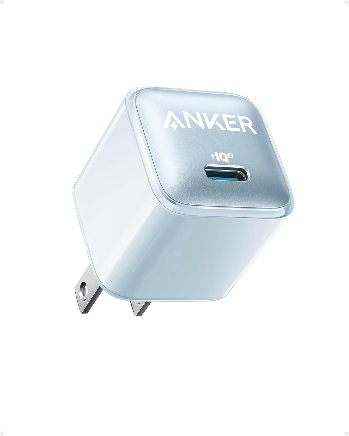 USB C Charger Block 20W. Anker 511 Charger (Nano Pro). PIQ 3.0 Compact Fast Charger for iPhone 16/16 Plus/16 Pro/16 Pro Max. 15/14/13 Series. Galaxy. Pixel 4/3. iPad (Cable Not Included)