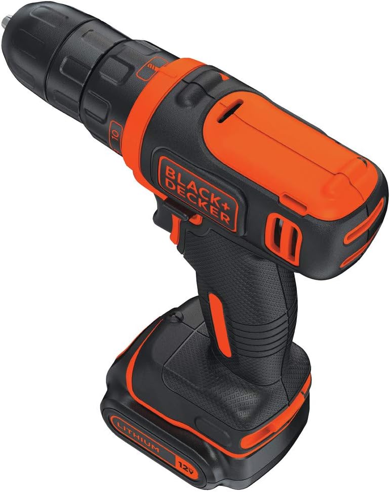 12V MAX Drill & Home Tool Kit. 60-Piece (BDCDD12PK)