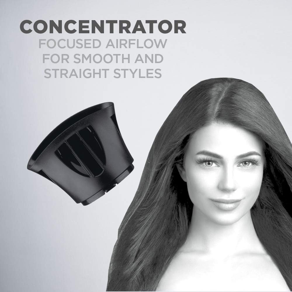 1875 Watt Turbo Hair Dryer. Blue/Black