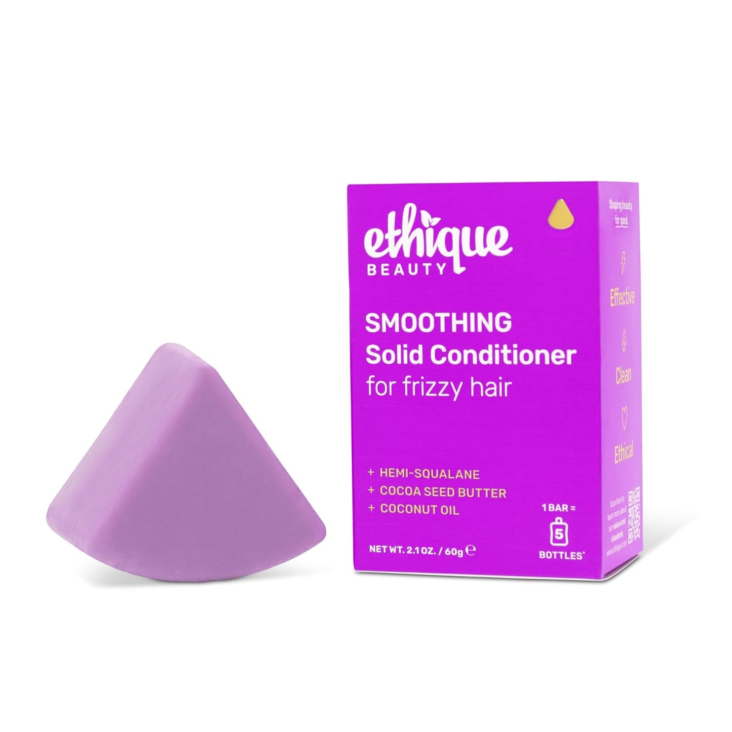 Clarifying Shampoo Bar for oily hair with Castor Oil - Plastic-Free. Vegan. Cruelty-Free. 3.88 oz