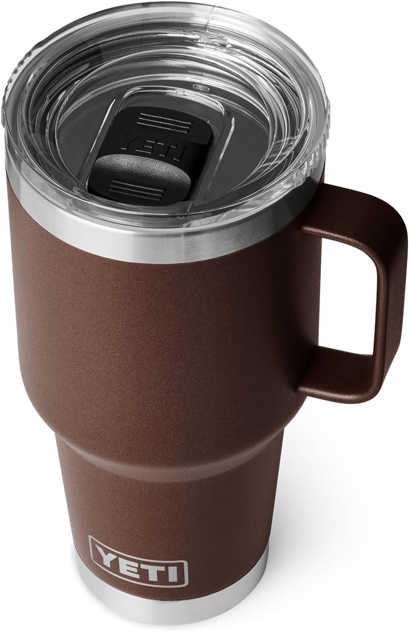 30 oz Travel Mug. Stainless Steel. Vacuum Insulated with Stronghold Lid