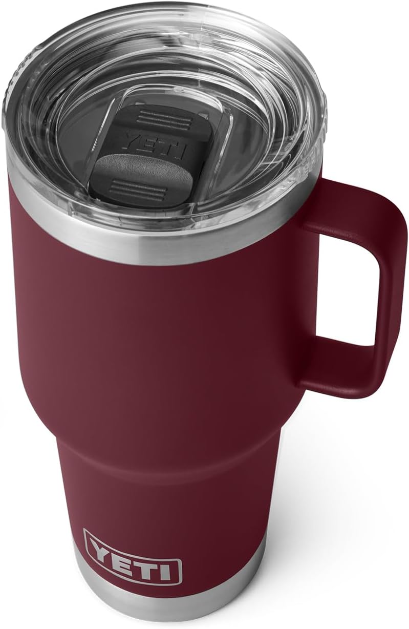 30 oz Travel Mug. Stainless Steel. Vacuum Insulated with Stronghold Lid