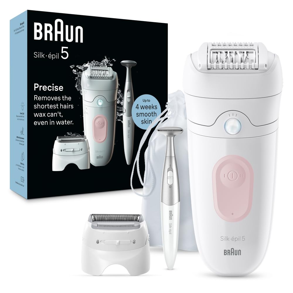 Epilator 5 Epilator. Wet & Dry. Lasting Smooth Skin. SE5-230