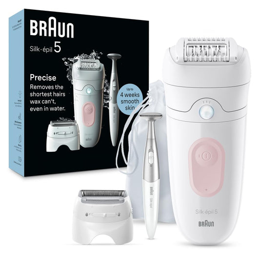 Epilator 5 Epilator. Wet & Dry. Lasting Smooth Skin. SE5-230