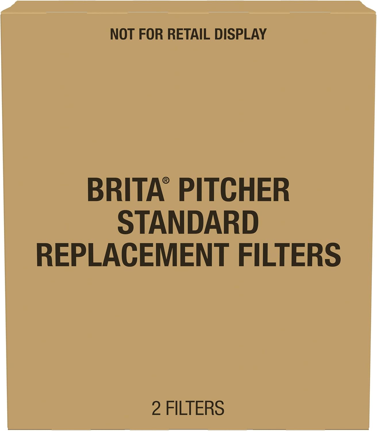 Standard Water Filter for Pitchers and Dispensers. BPA-Free. Replaces 1.800 Plastic Water Bottles a Year. Lasts Two Months or 40 Gallons. Includes 2 Filters