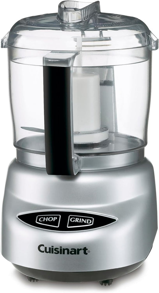 Food Processor. Mini-Prep 3 Cup. 24 oz. Brushed Chrome and Nickel. DLC-2ABC