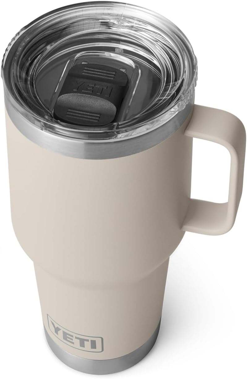 30 oz Travel Mug. Stainless Steel. Vacuum Insulated with Stronghold Lid