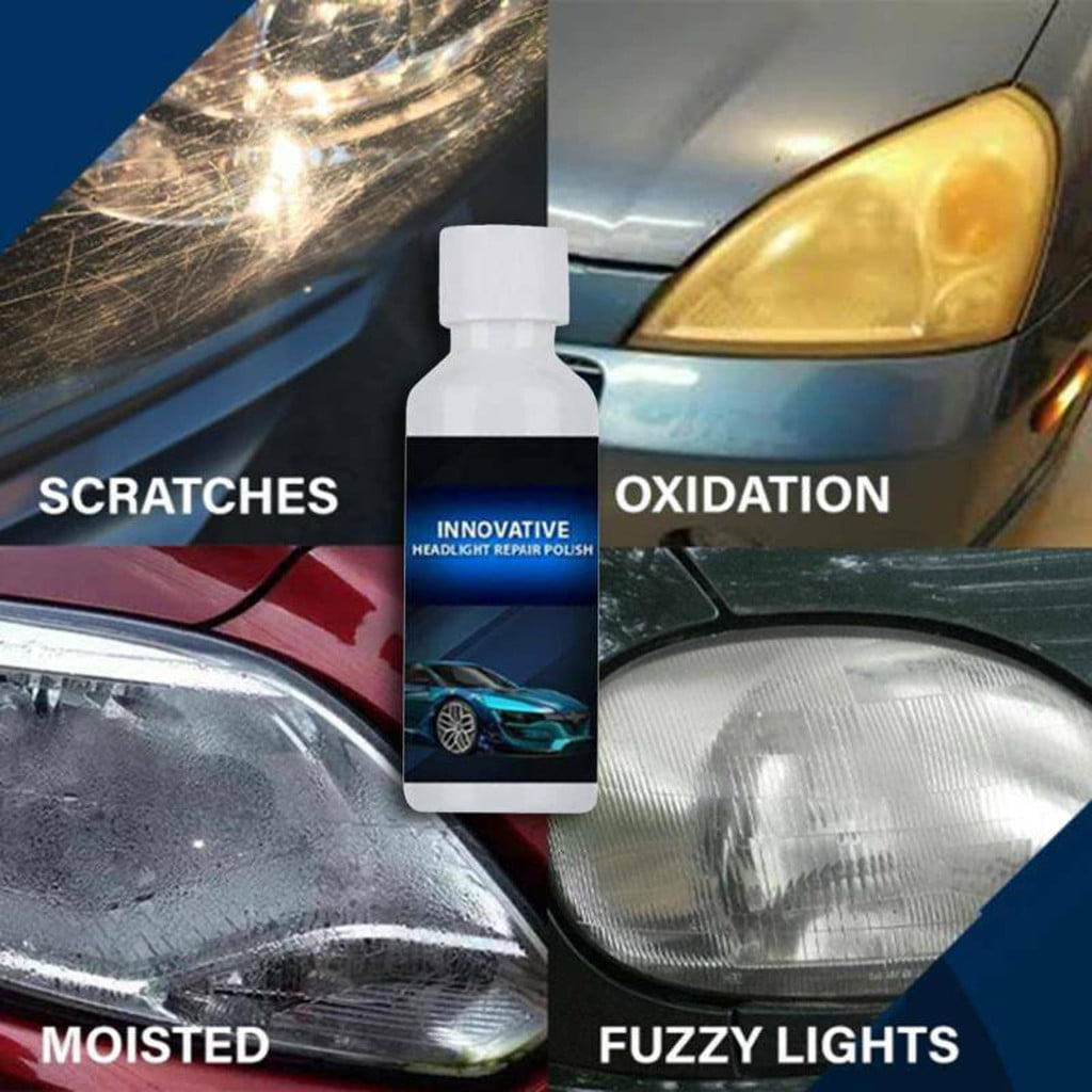 (Buy 2 Get 1 Free)Headlight Renewals Polish Car Kit Headlight Liquid Cleaning 20ml~PPHHD(NEW)