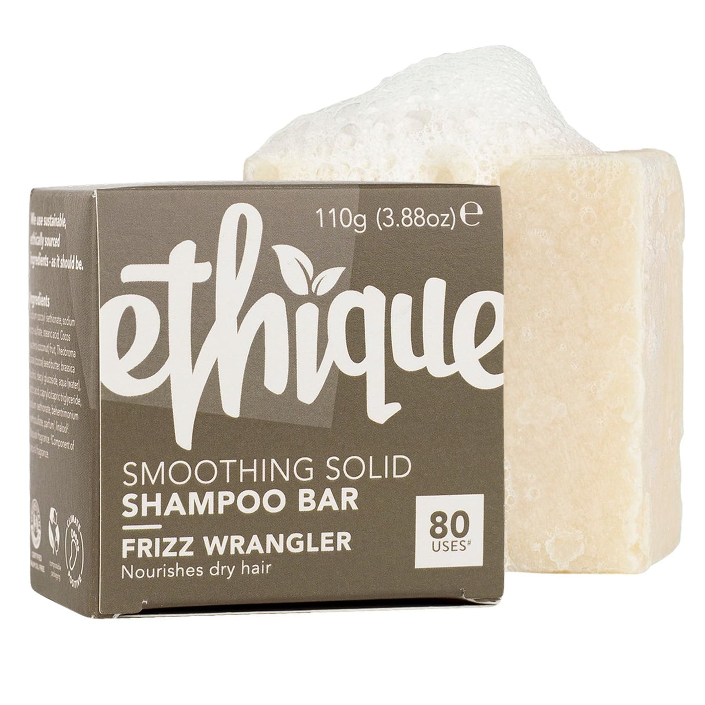 Clarifying Shampoo Bar for oily hair with Castor Oil - Plastic-Free. Vegan. Cruelty-Free. 3.88 oz