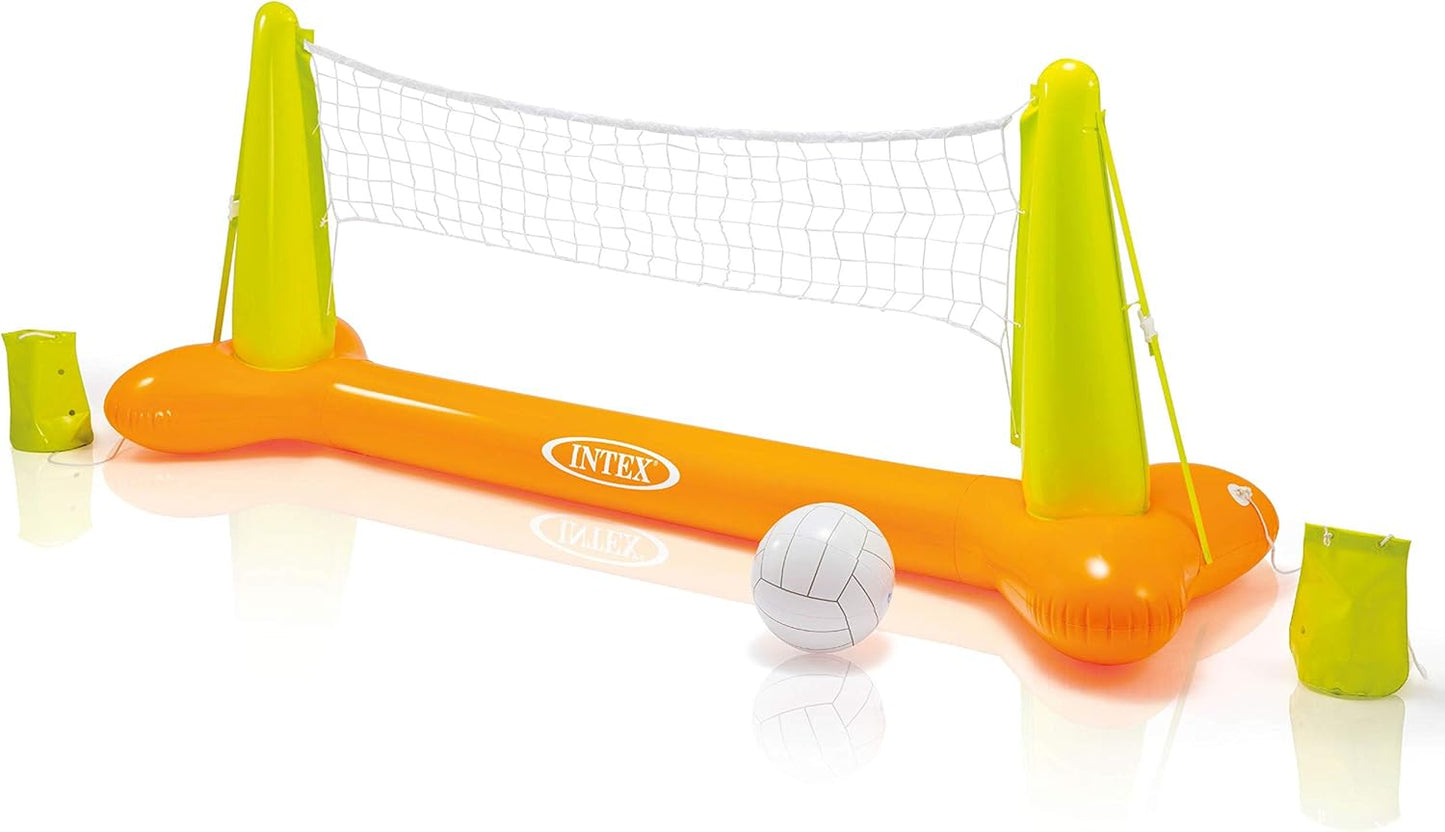 56508EP Inflatable Floating Swimming Pool Toys Volleyball Game. Green