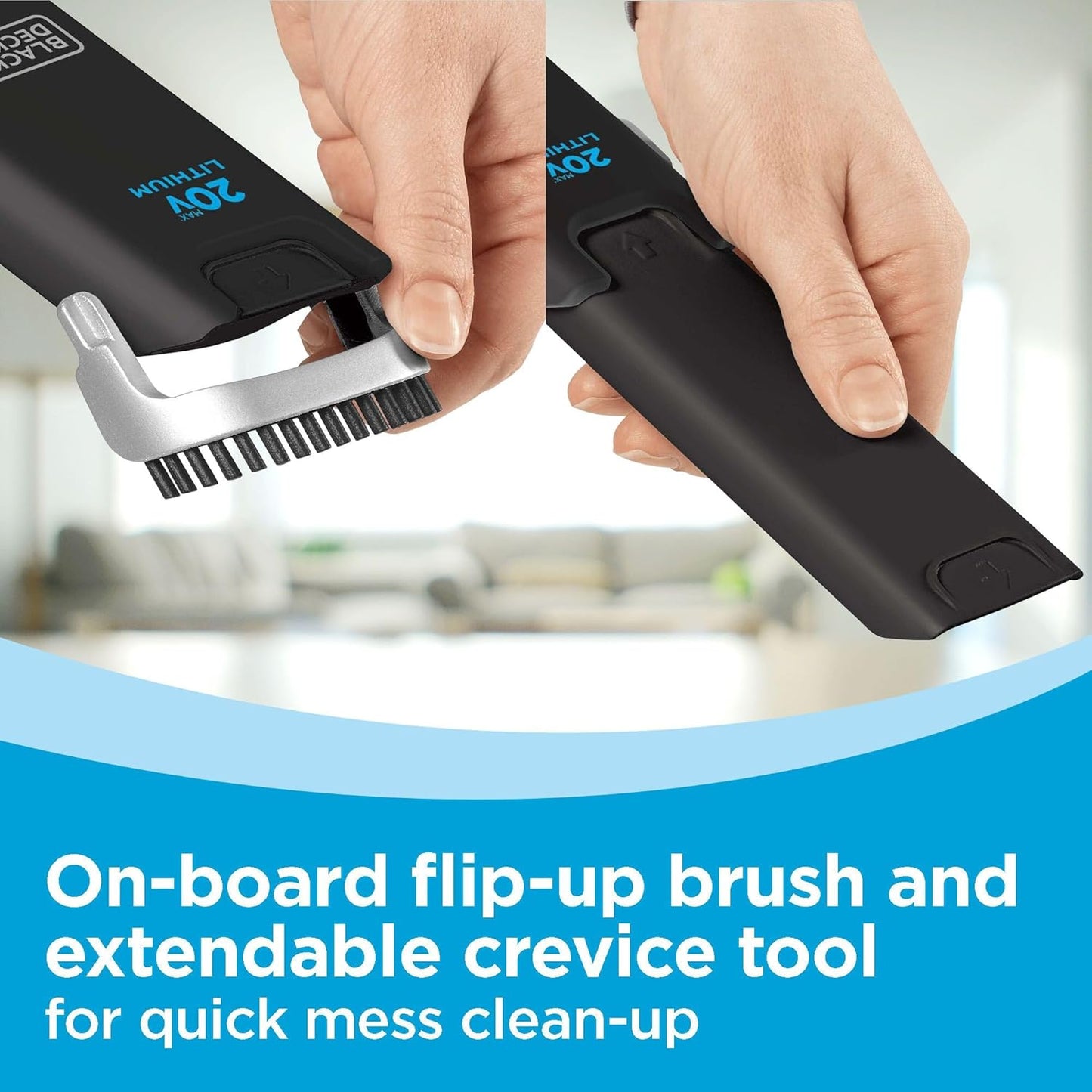 dustbuster 20V Cordless Handheld Vacuum. Powerful Suction. Home and Car Vacuum (BDH2000L)