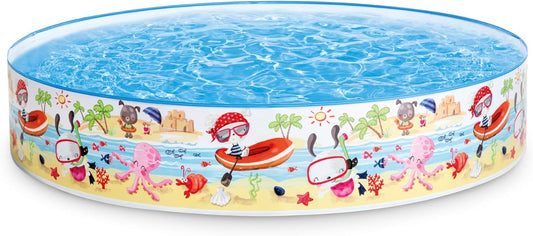 Snorkel Buddies Snapset Pool - 5'X10 (Style May Vary). Multicolor (56451EP)