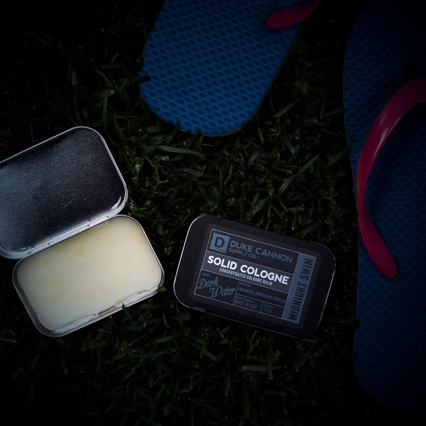 Cold Water. Crisp Greens. Fresh Air - Concentrated Balm. Travel-Friendly Tin. 1.5 oz (1 unit)
