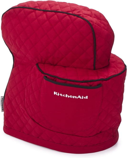 Fitted Stand Mixer Cover for Tilt head stand mixer models (4.5-quart and 5-quart). Empire Red