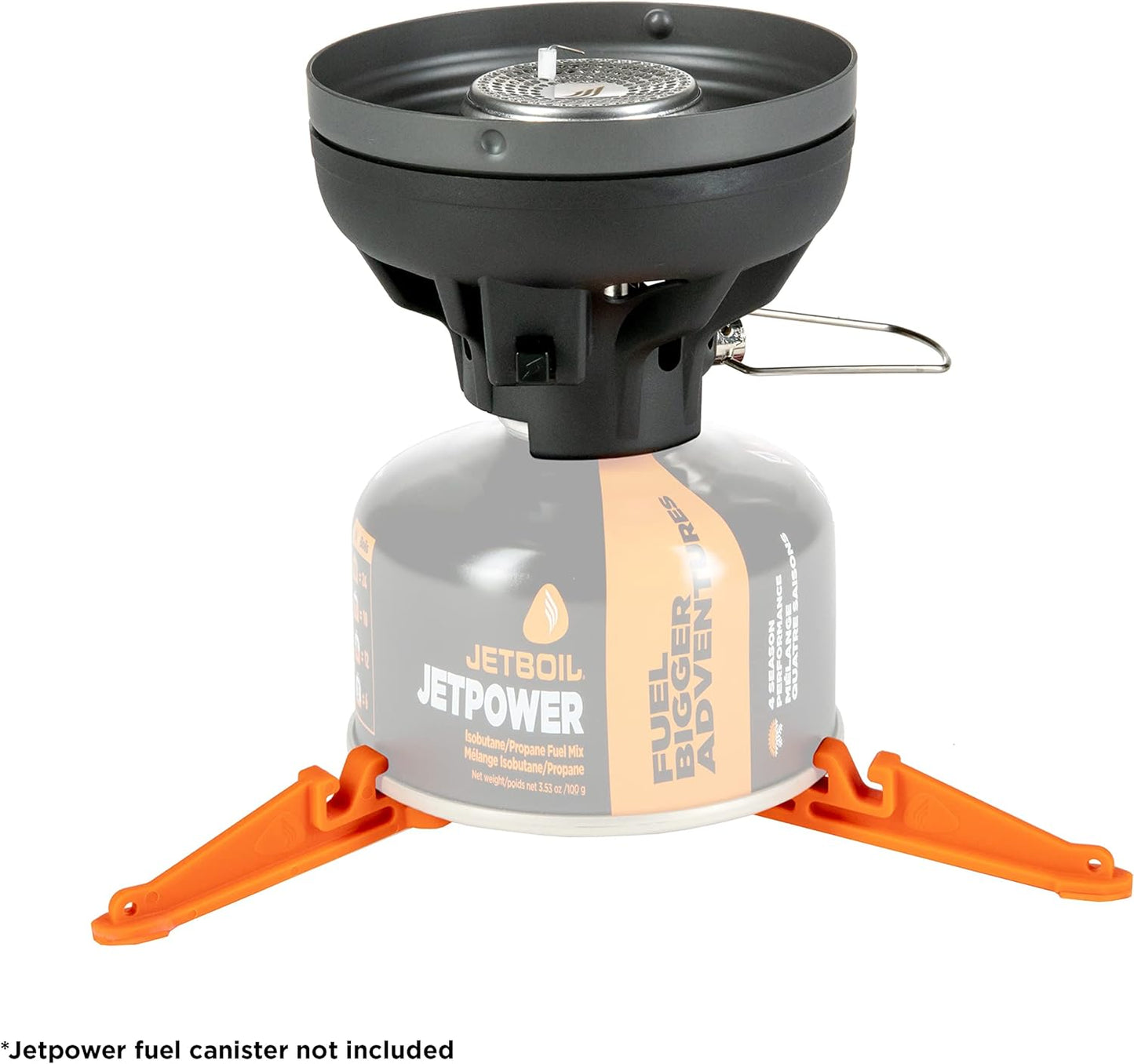Flash Camping and Backpacking Stove System. Portable Propane/Isobutane Burner with Cooking Cup for Outdoor Trips and Hiking