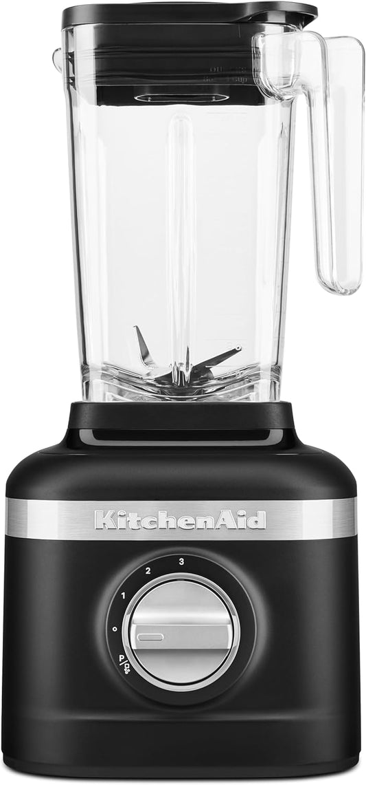 3 Speed Ice Crushing Blender with 2 Personal Blender Jars - KSB1332Y.Black Matte. 48 oz