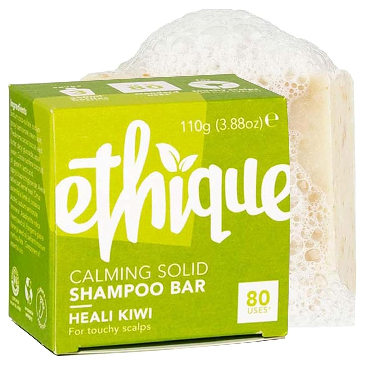 Clarifying Shampoo Bar for oily hair with Castor Oil - Plastic-Free. Vegan. Cruelty-Free. 3.88 oz