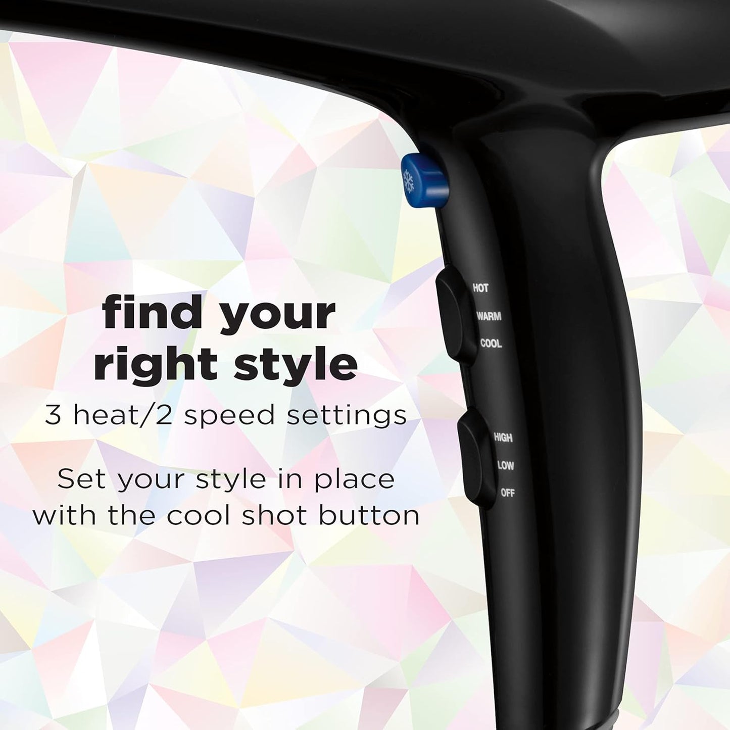 1875 Watt Shine & Style Hair Dryer