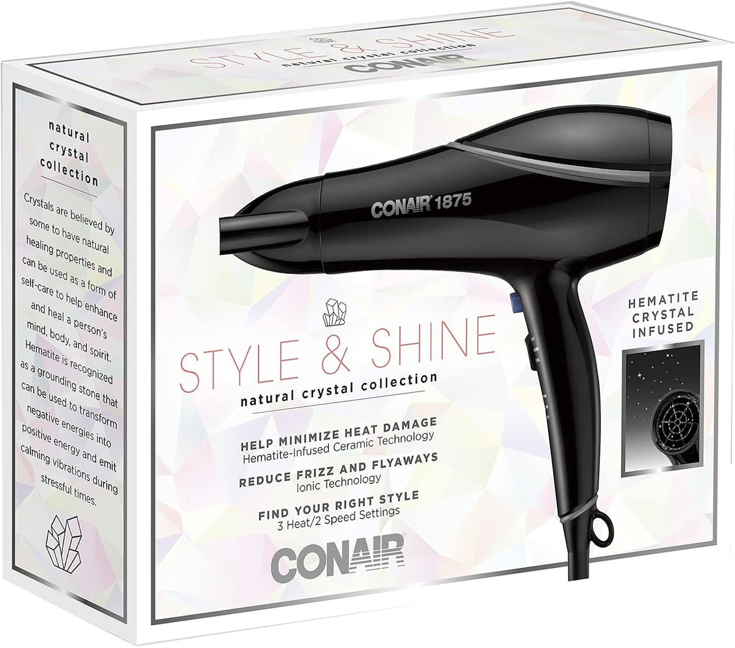 1875 Watt Shine & Style Hair Dryer