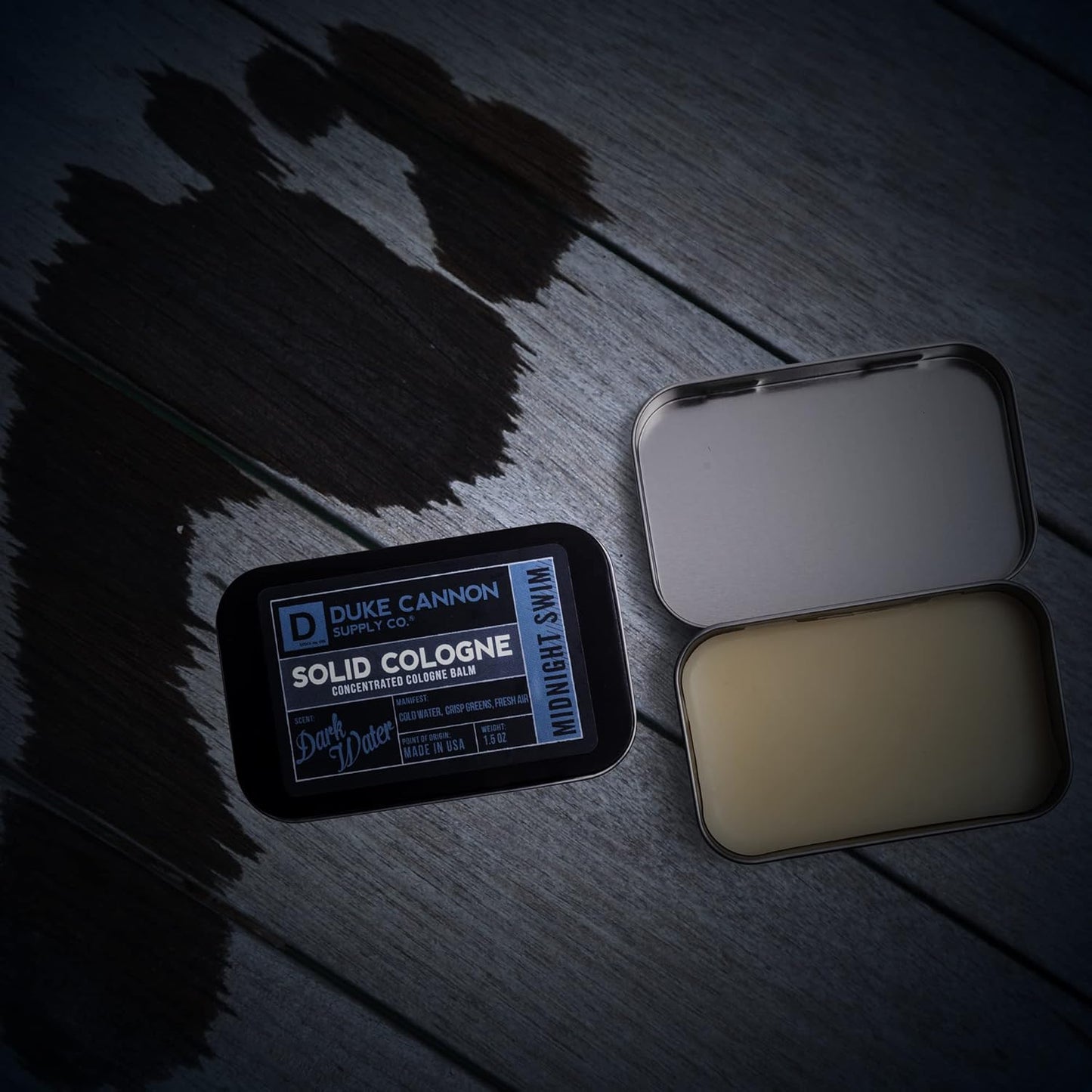 Cold Water. Crisp Greens. Fresh Air - Concentrated Balm. Travel-Friendly Tin. 1.5 oz (1 unit)