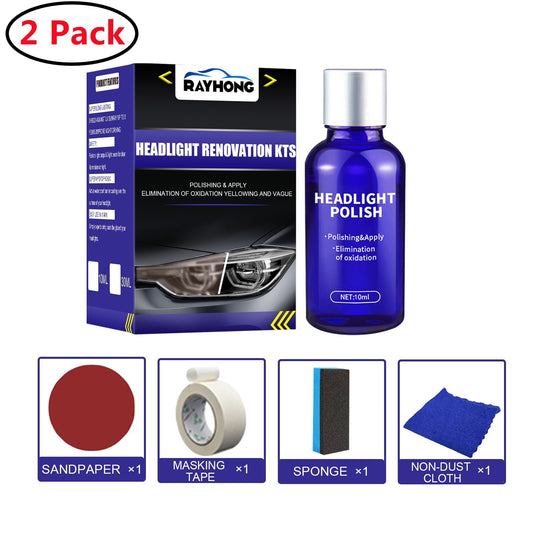 2 Pack Ceramic Headlight Restoration Kit â Brings Headlights Back to Like New Condition