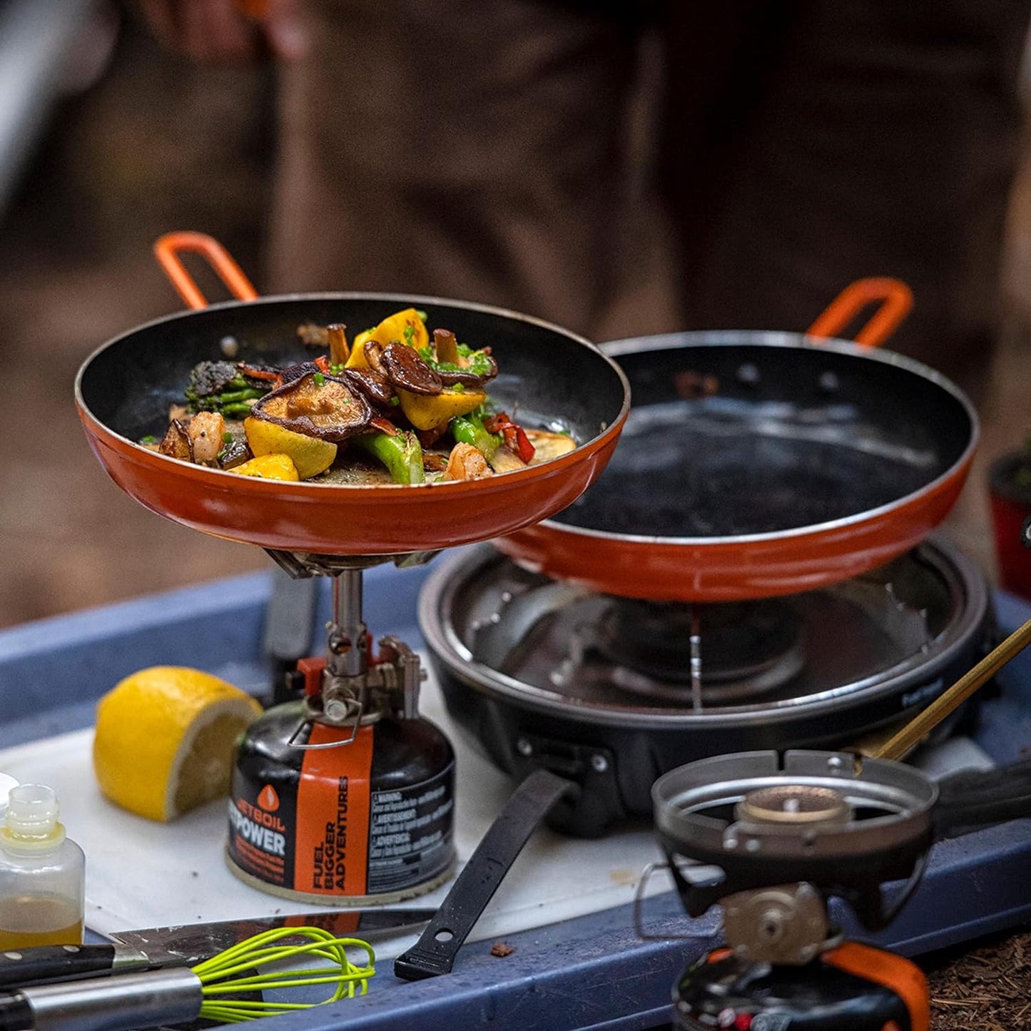 Summit Skillet Non Stick Camping Cookware for Jetboil Backpacking Stoves