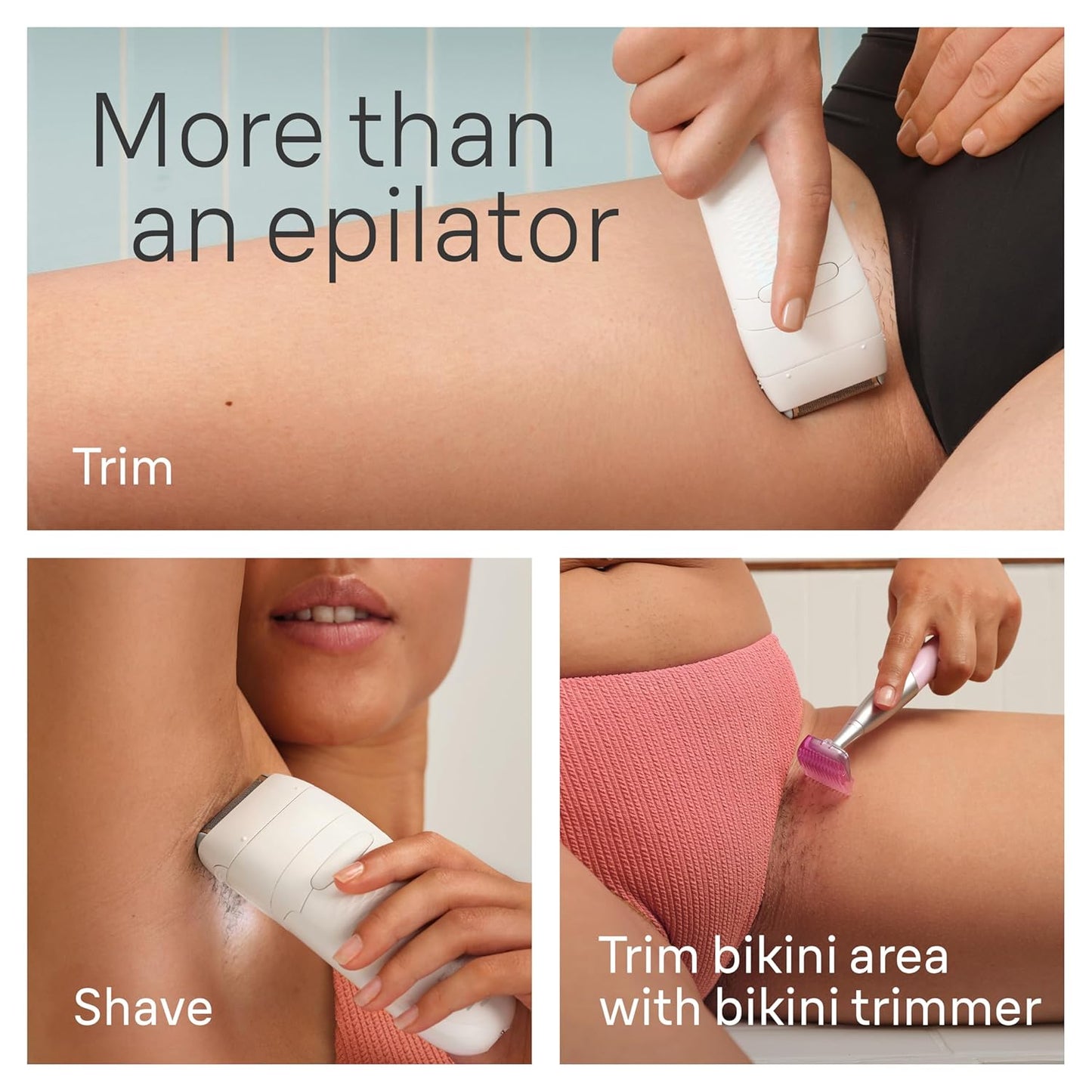Epilator 5 Epilator. Wet & Dry. Lasting Smooth Skin. SE5-230