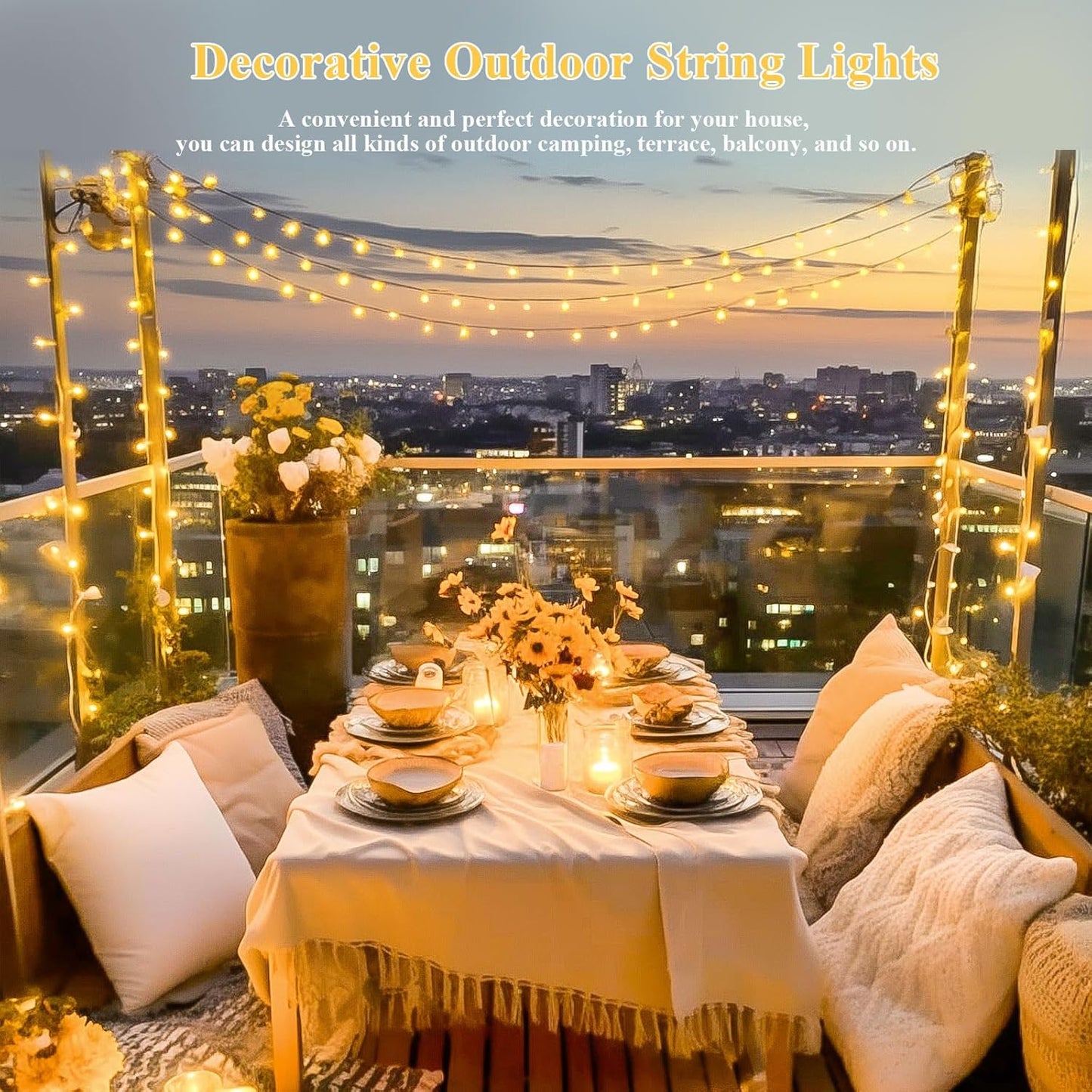 200 LED String Lights Indoor Outdoor Clear Wire. Connectable Warm White Christmas String Lights for Bedroom. 66 Ft Twinkle Fairy String Lights Plug in for Home Wedding Tree Yard Patio Spring