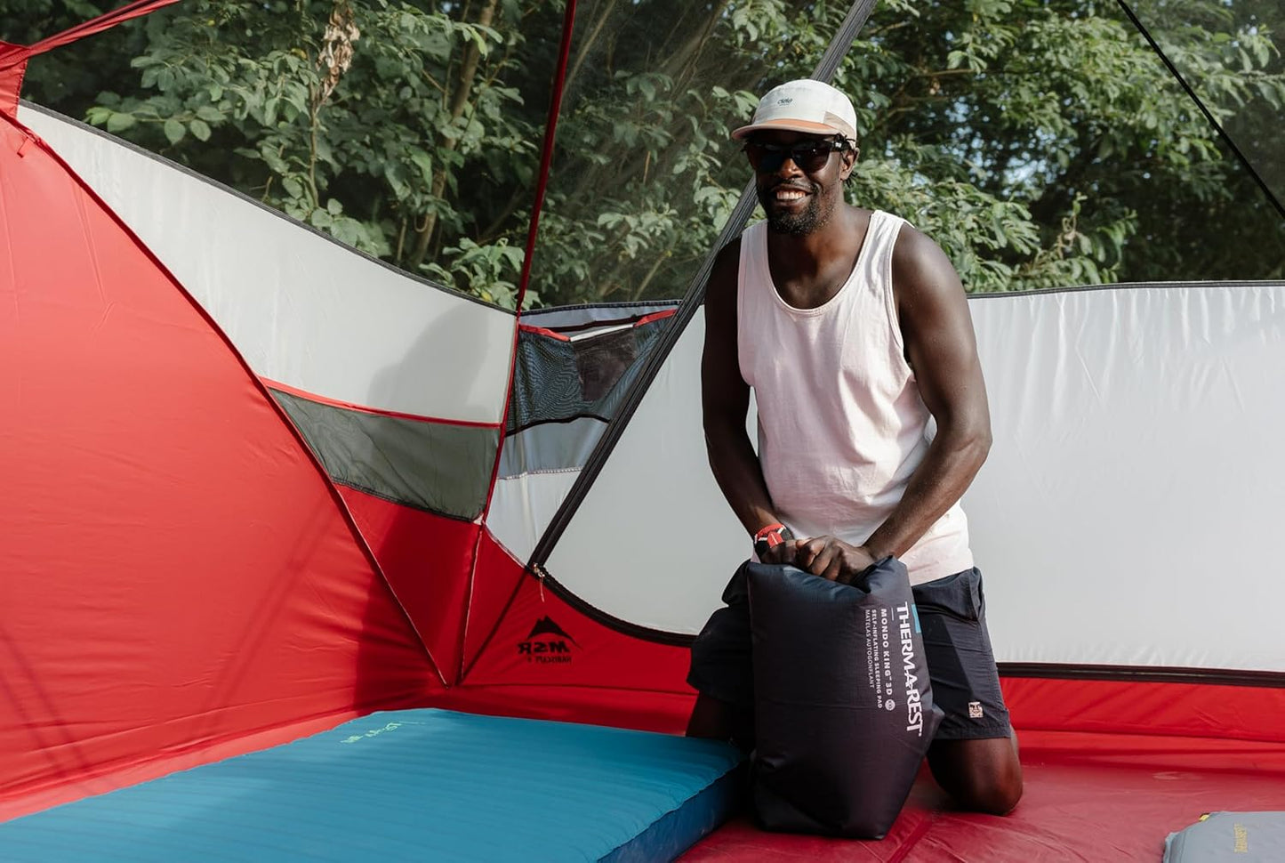 3D Self-Inflating Camping Sleeping Pad